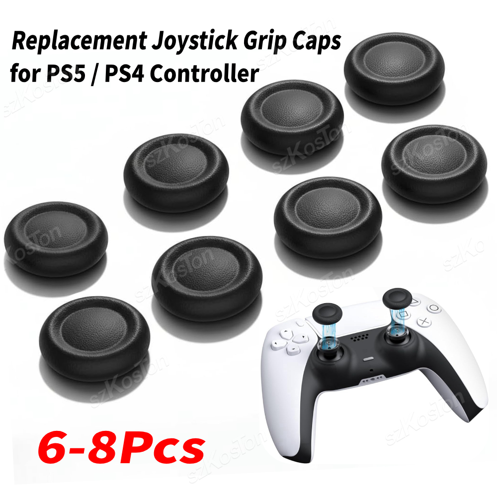 Gaming Console Repair - 6-8 قطعة قبعات عصا التحكم البديلة