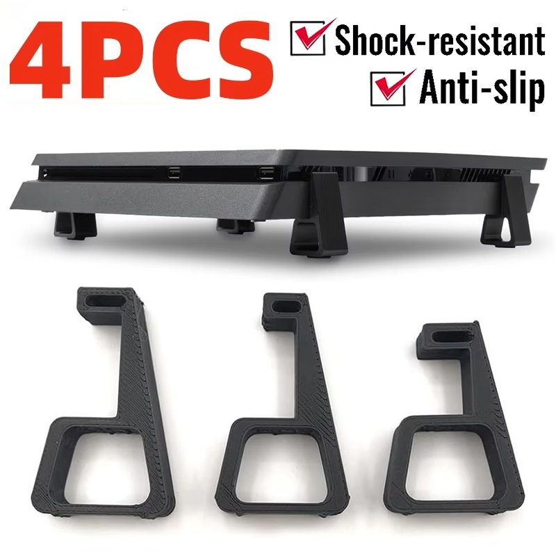 Gaming Console Tv Stand - 4 قطع حامل تبريد أفقي لجهاز
