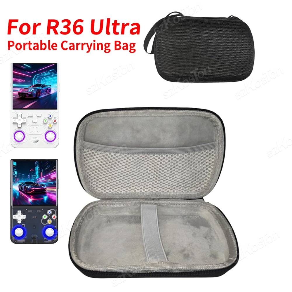 Gaming Console R36 Ultra - حقيبة حمل EVA محمولة لوحدة التحكم