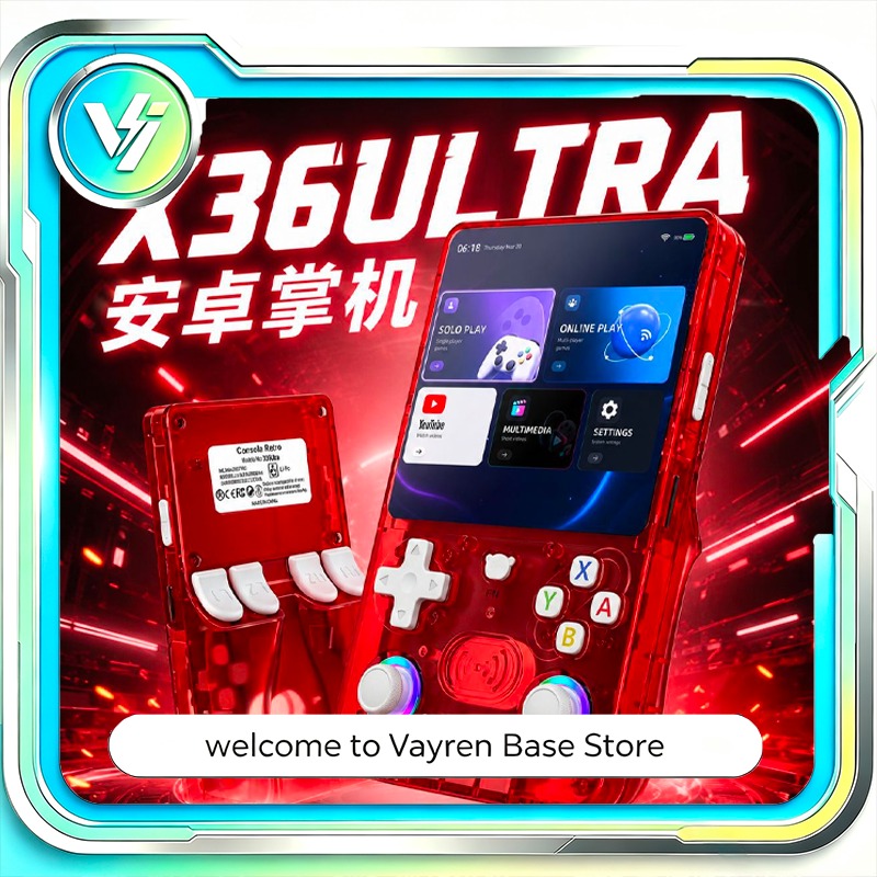 Gaming Console R36 Ultra - جهاز ألعاب محمول ريترو مفتوح المصدر