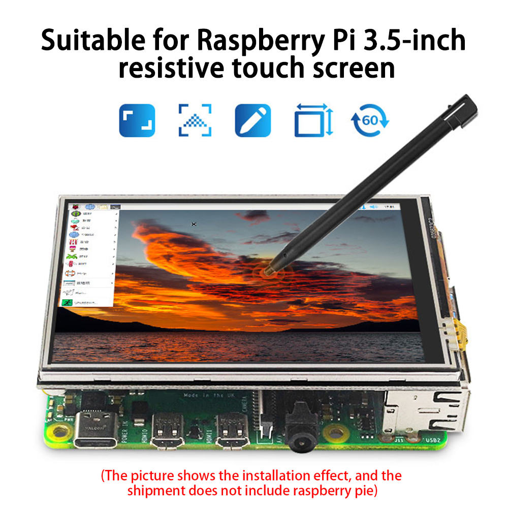 شاشة لمس TFT مقاس 3.5 بوصة لجه - مراجعة Gaming Console Display Case وسعره