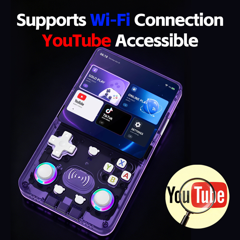 جهاز ألعاب محمول جديد X36 ألتر - مراجعة Gaming Console Youtube وسعره