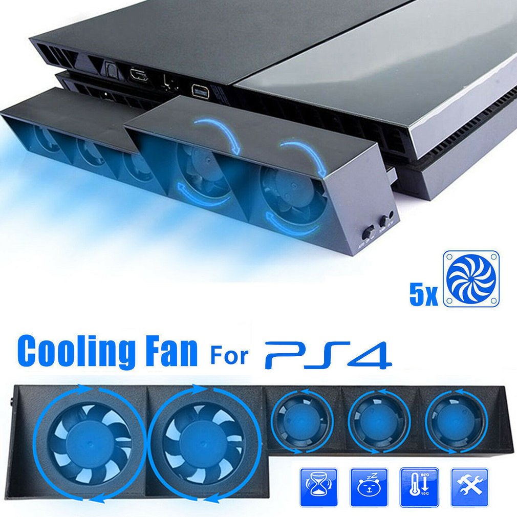 قاعدة مروحة حامل لسوني PS4 برو - مراجعة Gaming Console Tv Stand وسعره