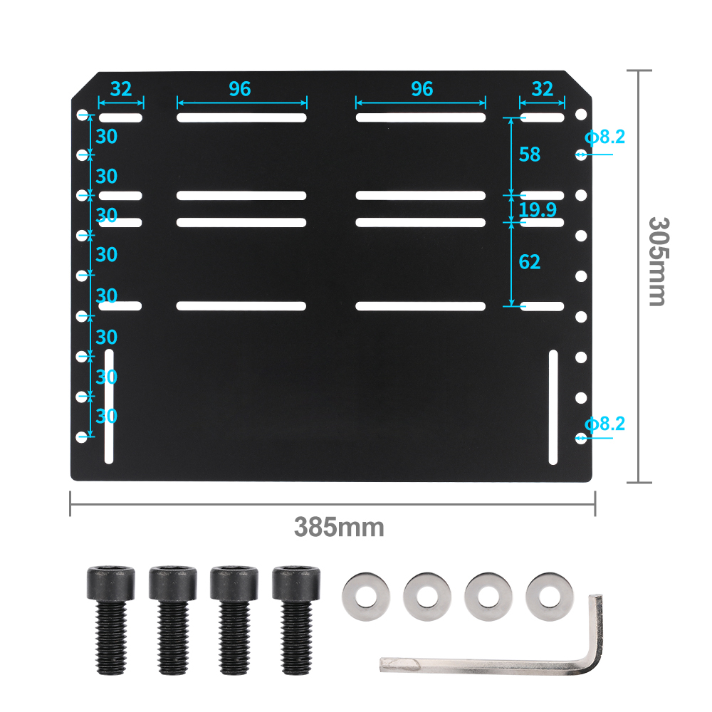 لوحة تثبيت دواسات سباق سيم روي - مراجعة Racing Pedal Set وسعره