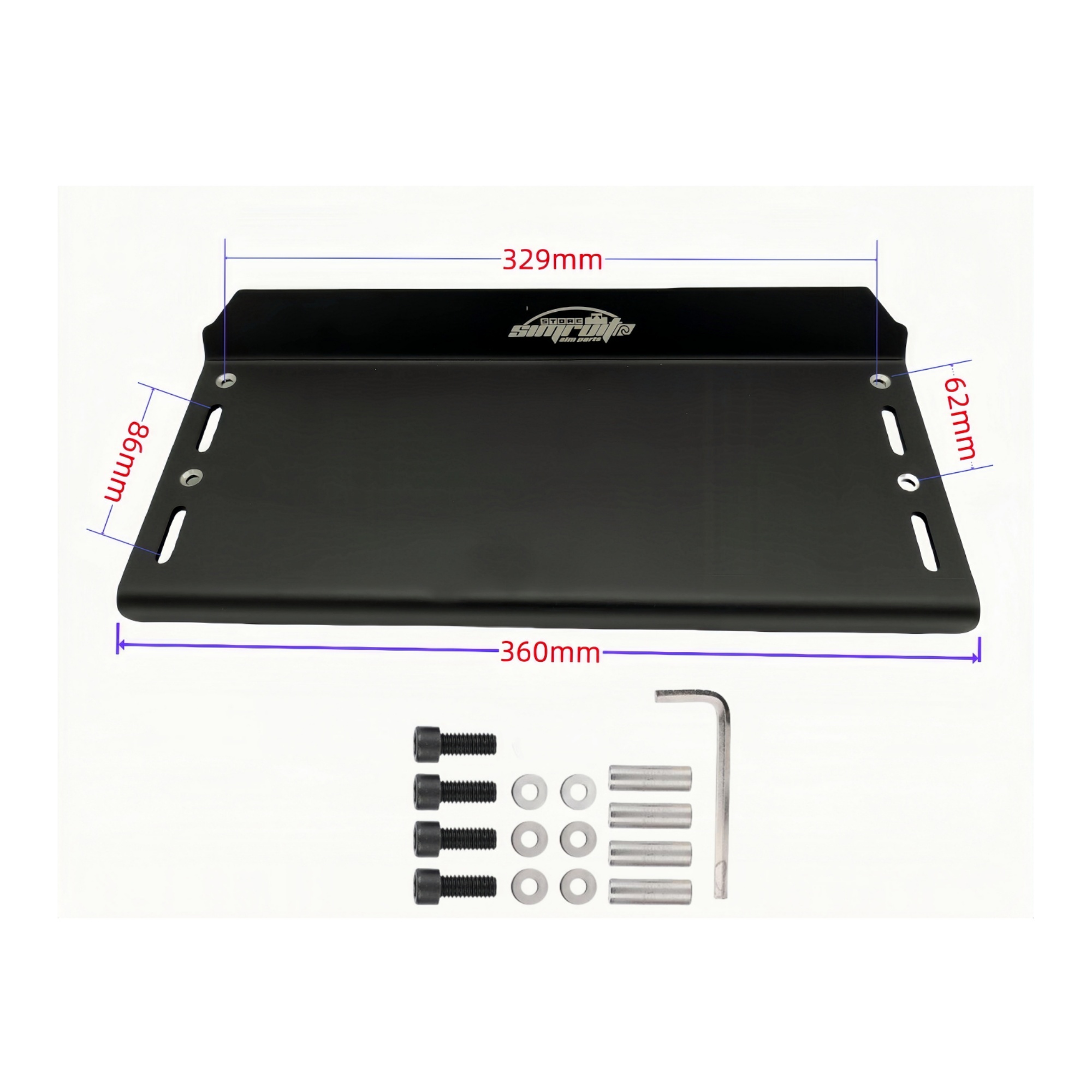 لوحة تثبيت دواسات سباق سيم روي - مراجعة Racing Pedal Set وسعره