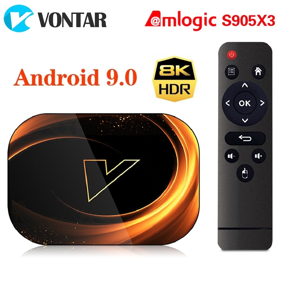 VONTAR X3 4GB 32GB 8K TV BOX أ - مراجعة Gaming Console Tv Stand وسعره
