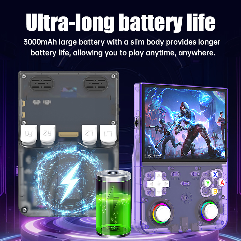 جهاز ألعاب فيديو محمول جديد R3 - مراجعة Gaming Console R36 Ultra وسعره