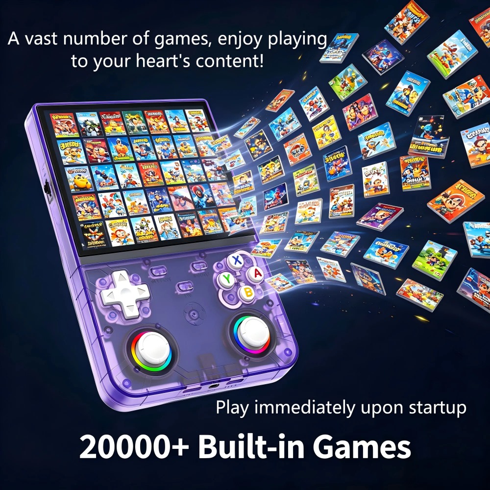 وحدة تحكم ألعاب محمولة R36 Ult - مراجعة Gaming Console R36 Ultra وسعره