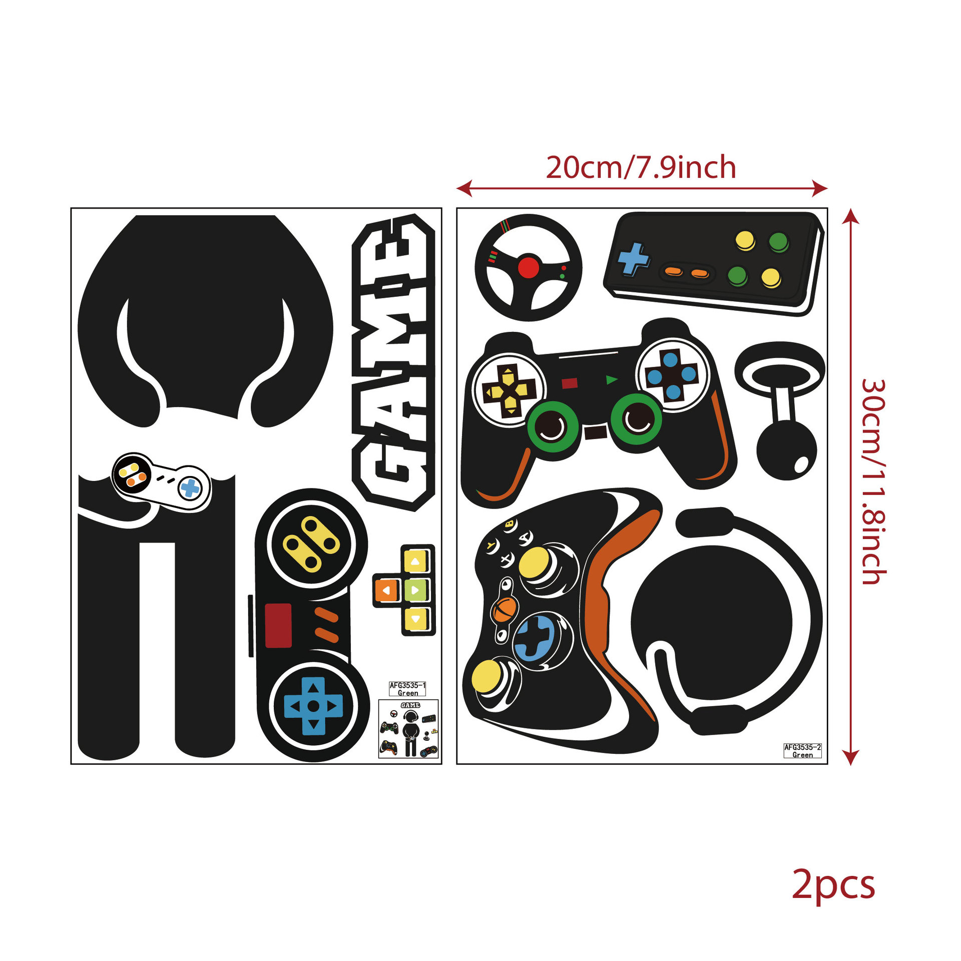 مقبض اللعبة منطقة الألعاب ملصق - مراجعة Gaming Console Wallpaper وسعره