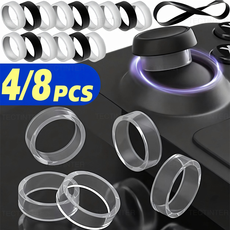 4/8 قطع حلقات مطاطية واقية مرن - مراجعة Sony Console Ps5 Pro وسعره