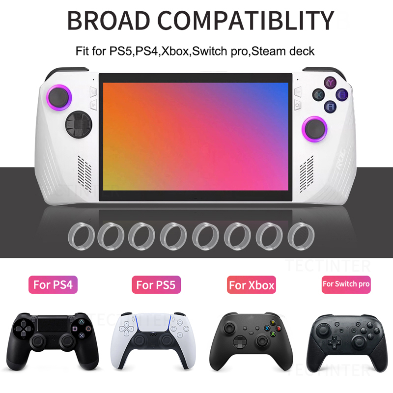 4/8 قطع حلقات مطاطية واقية مرن - مراجعة Sony Console Ps5 Pro وسعره