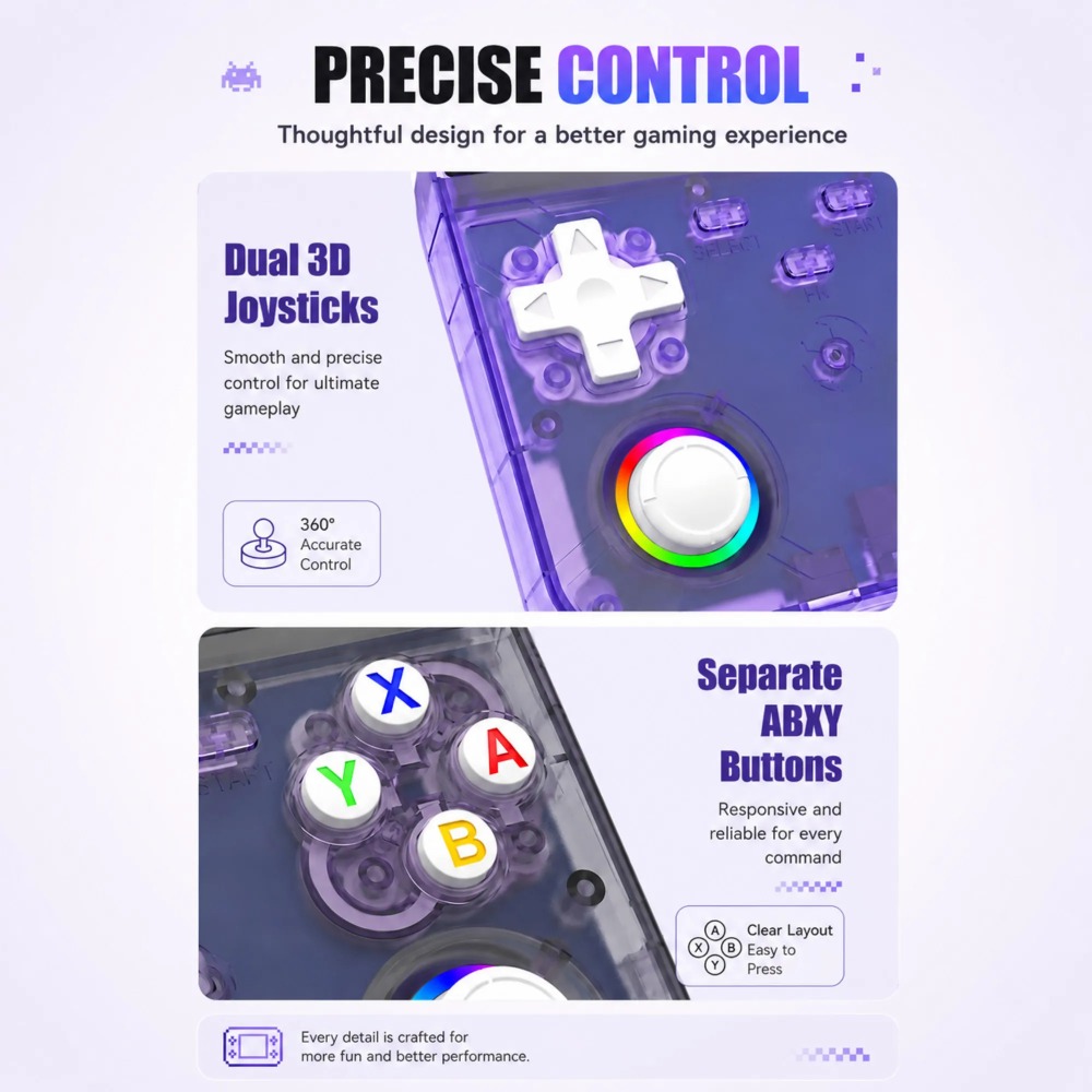 جهاز ألعاب محمول R36 Ultra X ر - مراجعة Gaming Console R36 Ultra وسعره