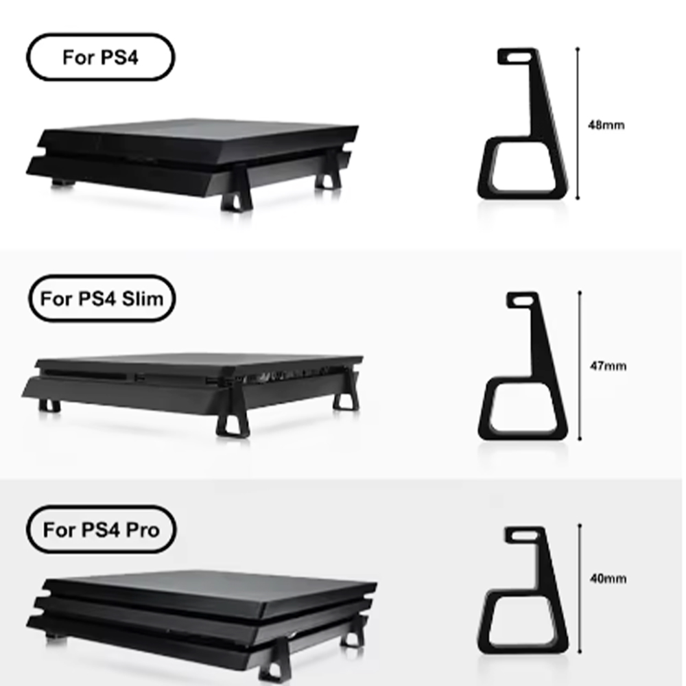 1 مجموعة ل PS4 سليم برو قدم حا - مراجعة Gaming Console Tv Stand وسعره