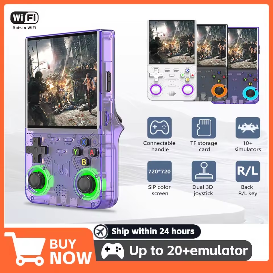 R36 الترا ريترو وحدة تحكم ألعا - مراجعة Gaming Console R36 Ultra وسعره