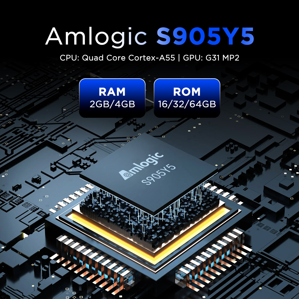 Amlogic S905Y5 Android14.0 4K  - مراجعة Gaming Console Youtube وسعره