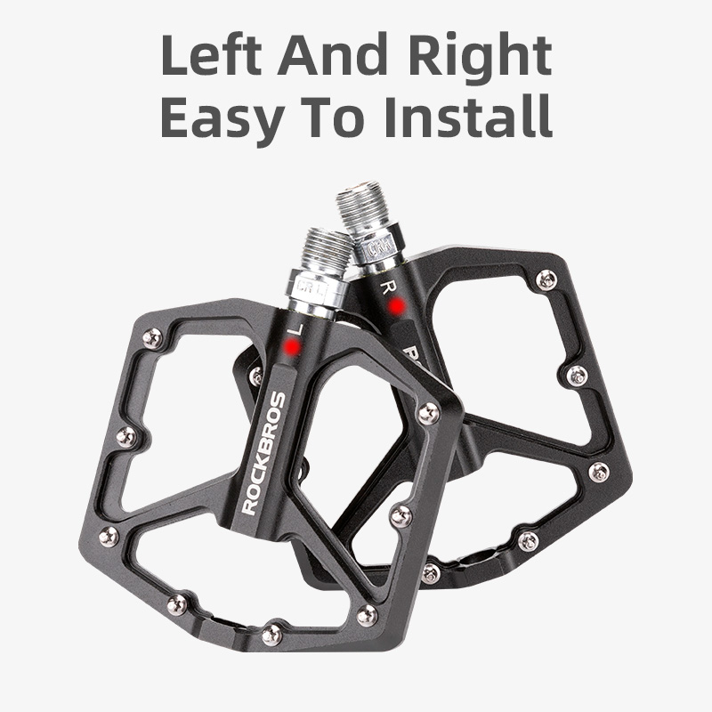 ROCKBROS دواسات الدراجة سبائك  - مراجعة Racing Pedal Set وسعره