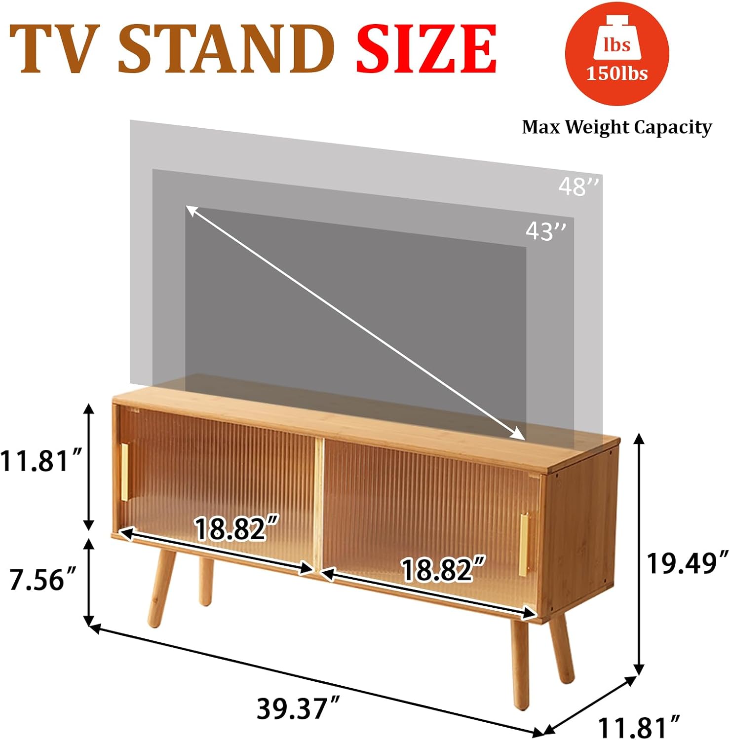 حامل تلفزيون من الخيزران لأجهز - مراجعة Gaming Console Tv Stand وسعره