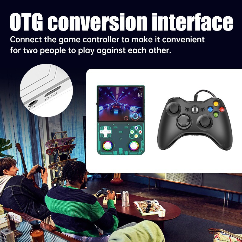 جهاز ألعاب ريترو جديد R36 Ultr - مراجعة Gaming Console Youtube وسعره