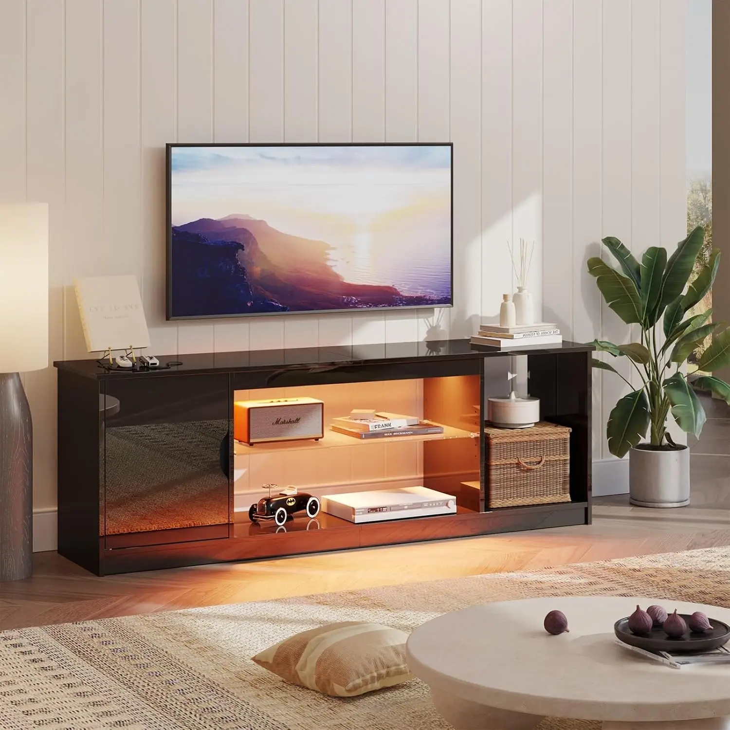 وحدة تلفاز للألعاب بطول 57 بوص - مراجعة Gaming Console Tv Stand وسعره