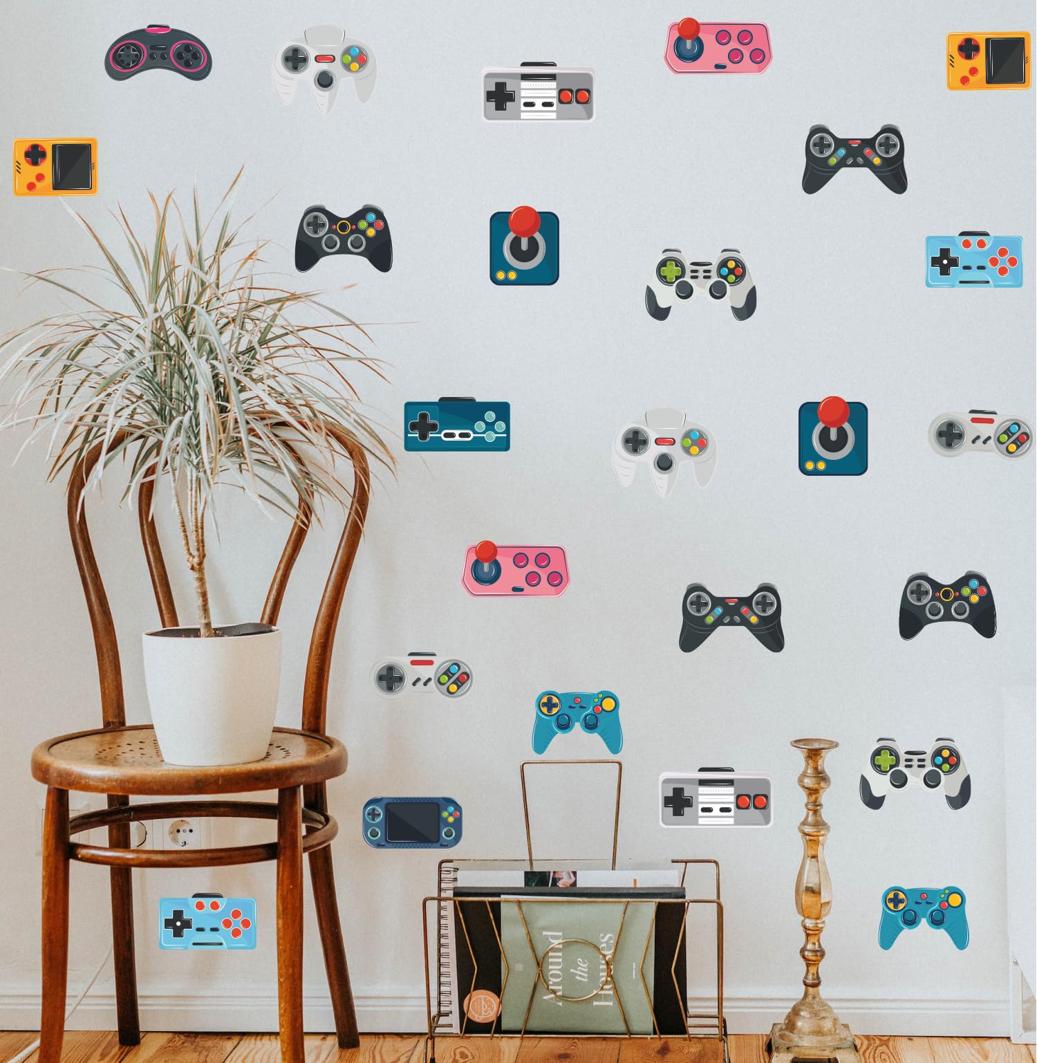 ملصق جداري للتحكم في الألعاب ب - مراجعة Gaming Console Wallpaper وسعره