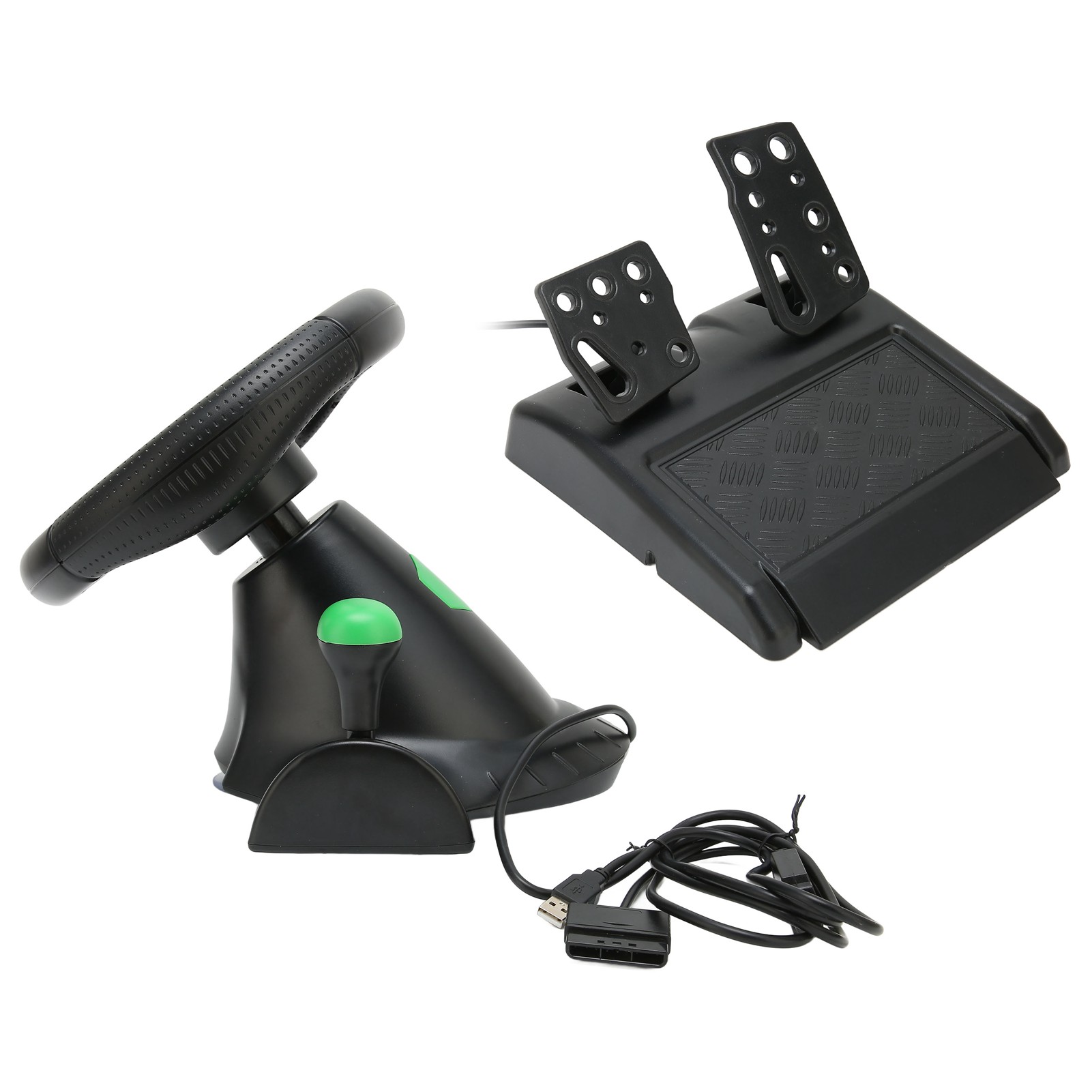 عجلة قيادة ألعاب سباق السيارات - مراجعة Racing Pedal Set وسعره